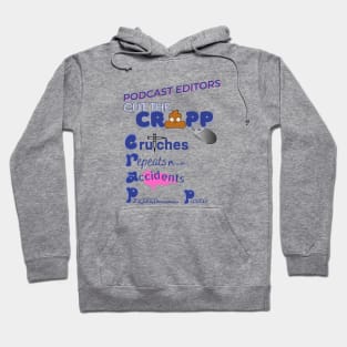 Cut the CRAPP (for light shirts) Hoodie